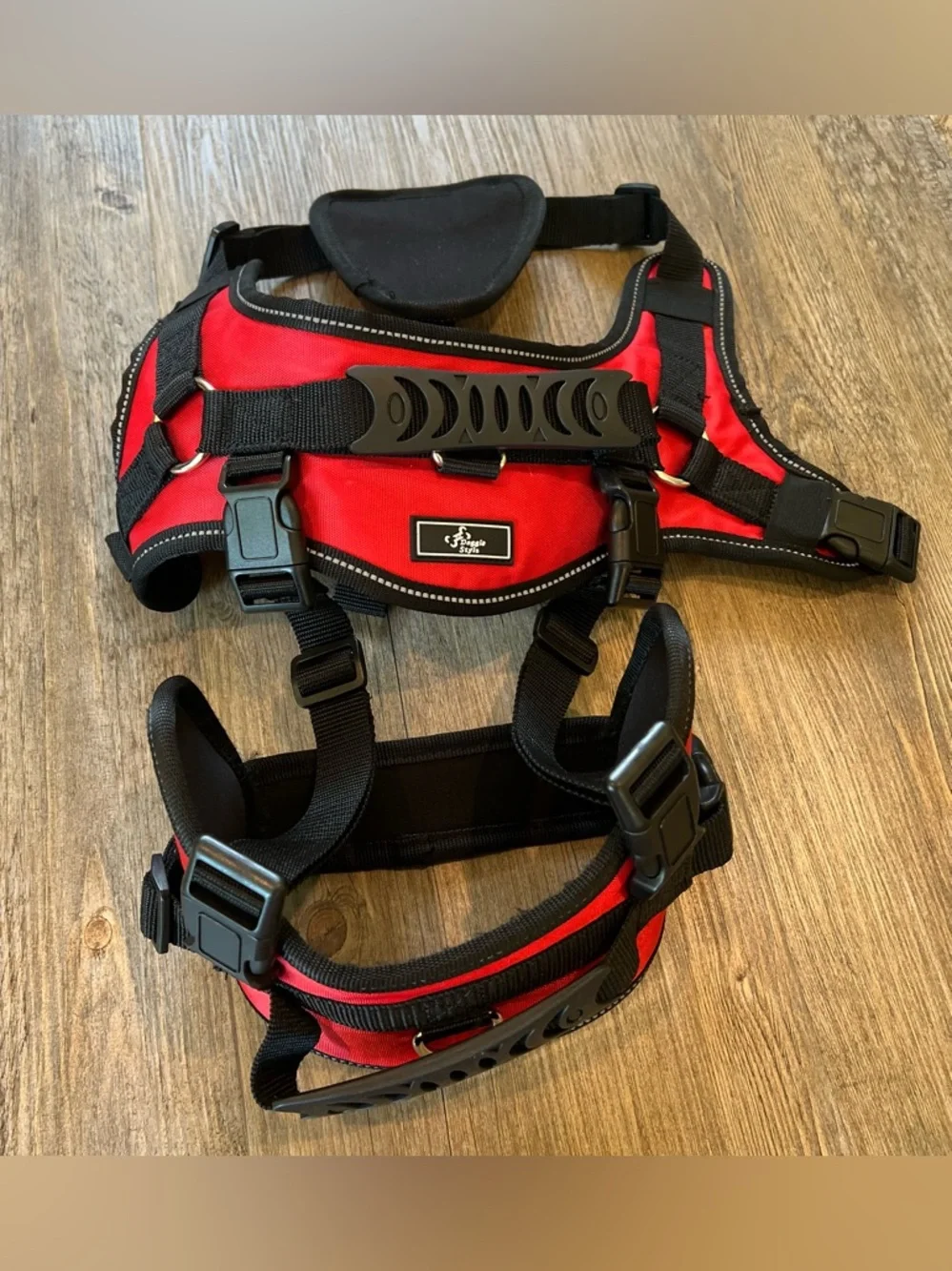 Red Doggie Stylz dog harness size large